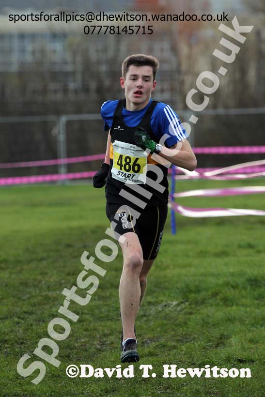 Mens under-17s North Eastern Cross Country Chanpionships. Photo: David T. Hewitson/Sports for All Pics